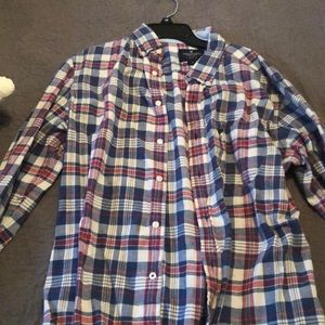 Men’s medium American eagle button up